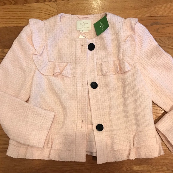 kate spade ruffle jacket